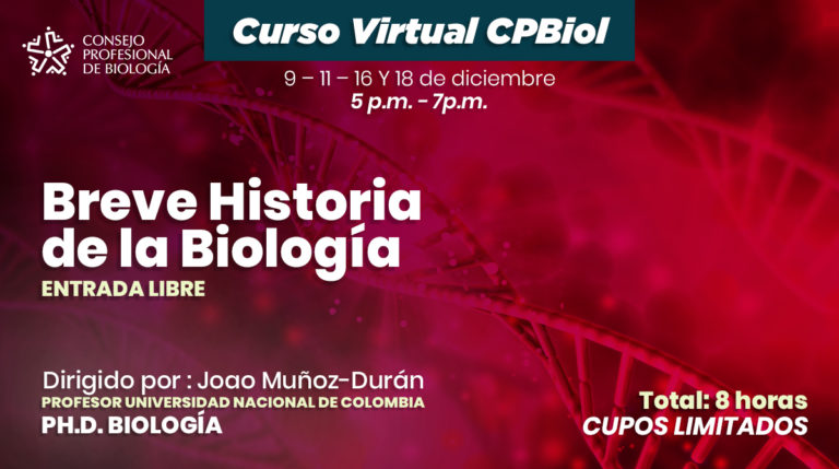 Curso – Breve historia de la Biología: La Biología Moderna