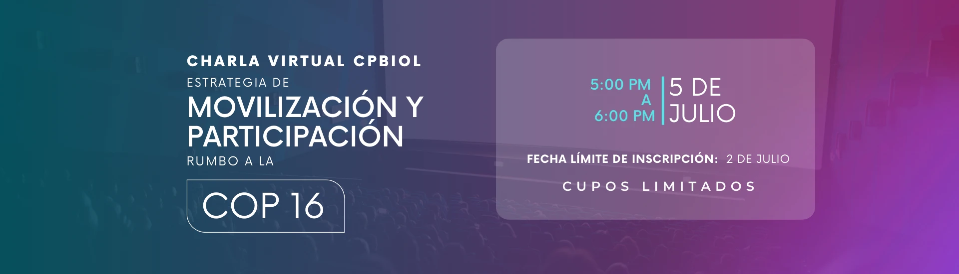 header charla cop16 05072024