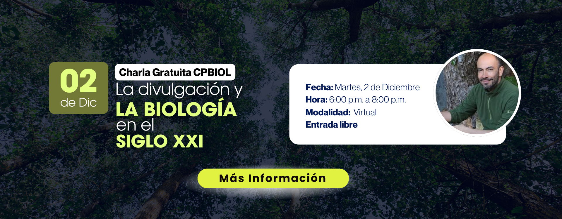 Slide Home CPBiol charla carlos